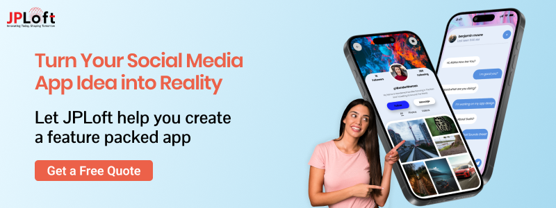 Social Media App Development CTA